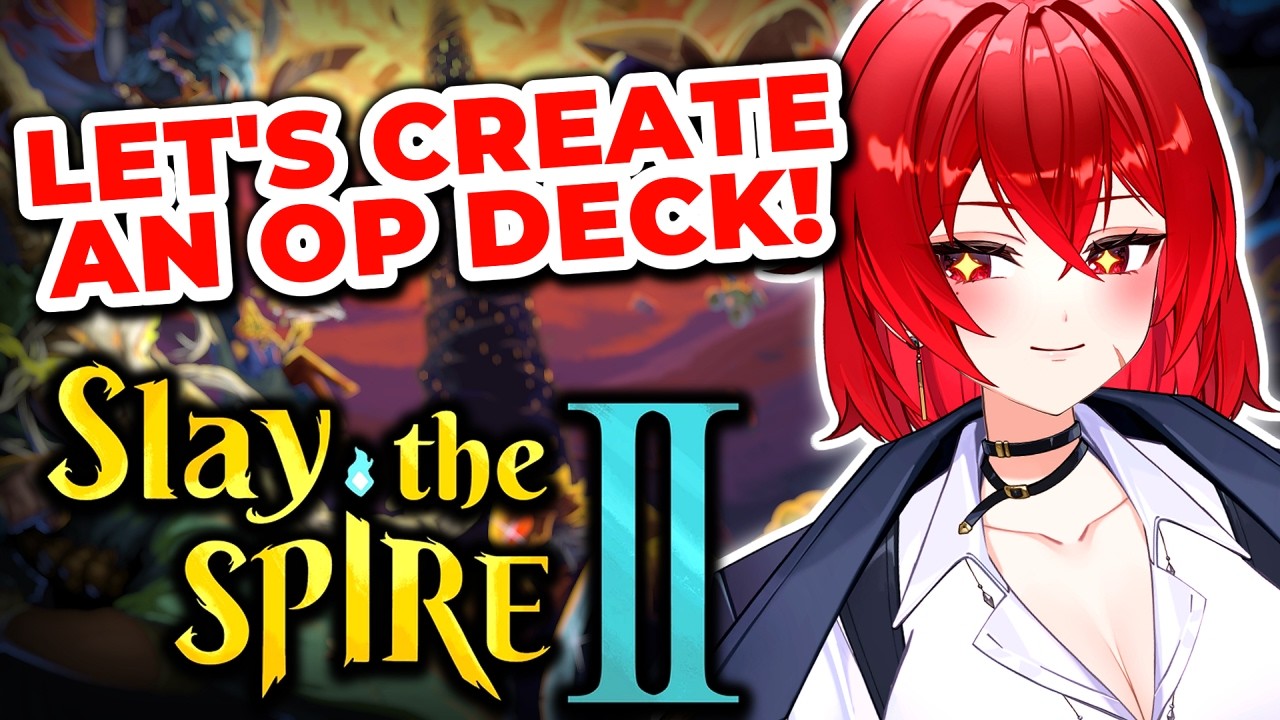 Italian Mafia Boss Builds An OP Deck! Slay The Spire 2 | 🔴LIVE VTuber