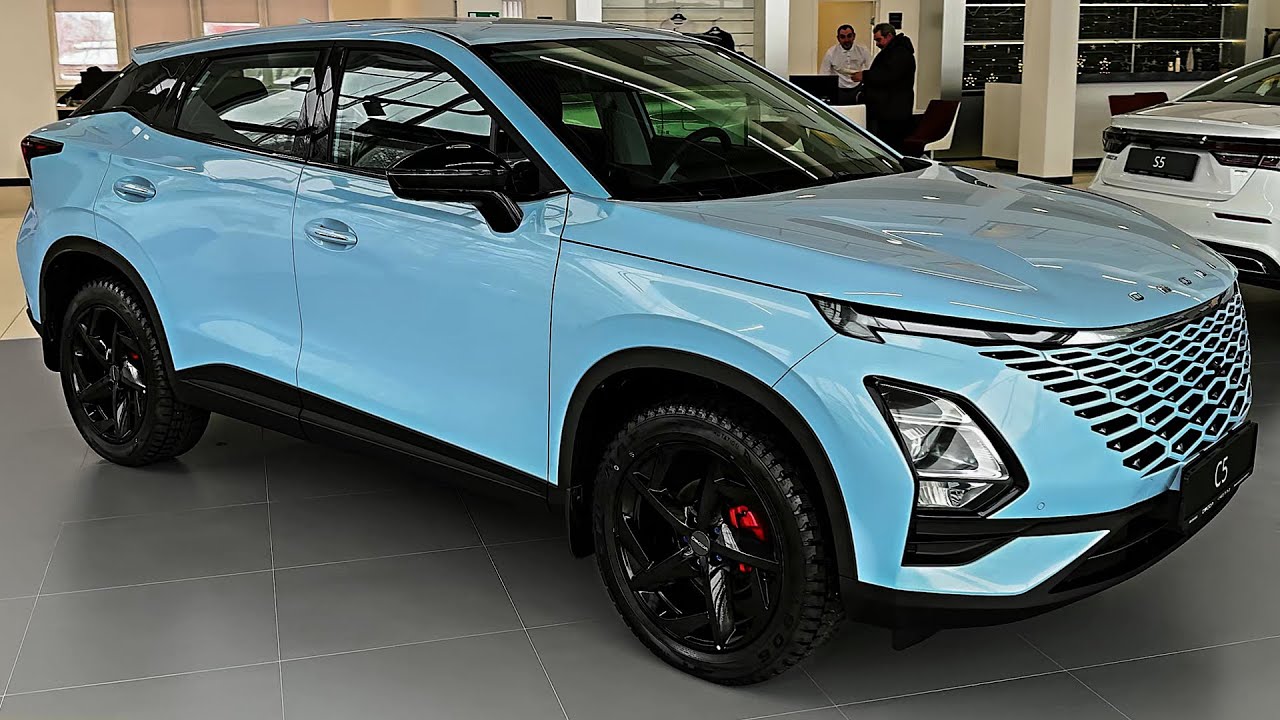 Chery Omoda C5 2024 года — необычный и стильный внедорожник среднего размера!