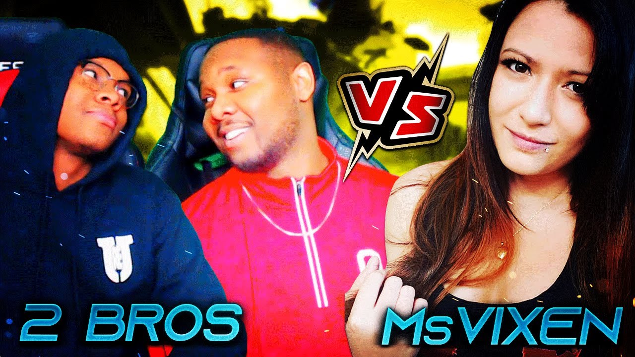 2 BROTHERS vs MSVIXEN THE COD GODDESS In MODERN WARFARE...