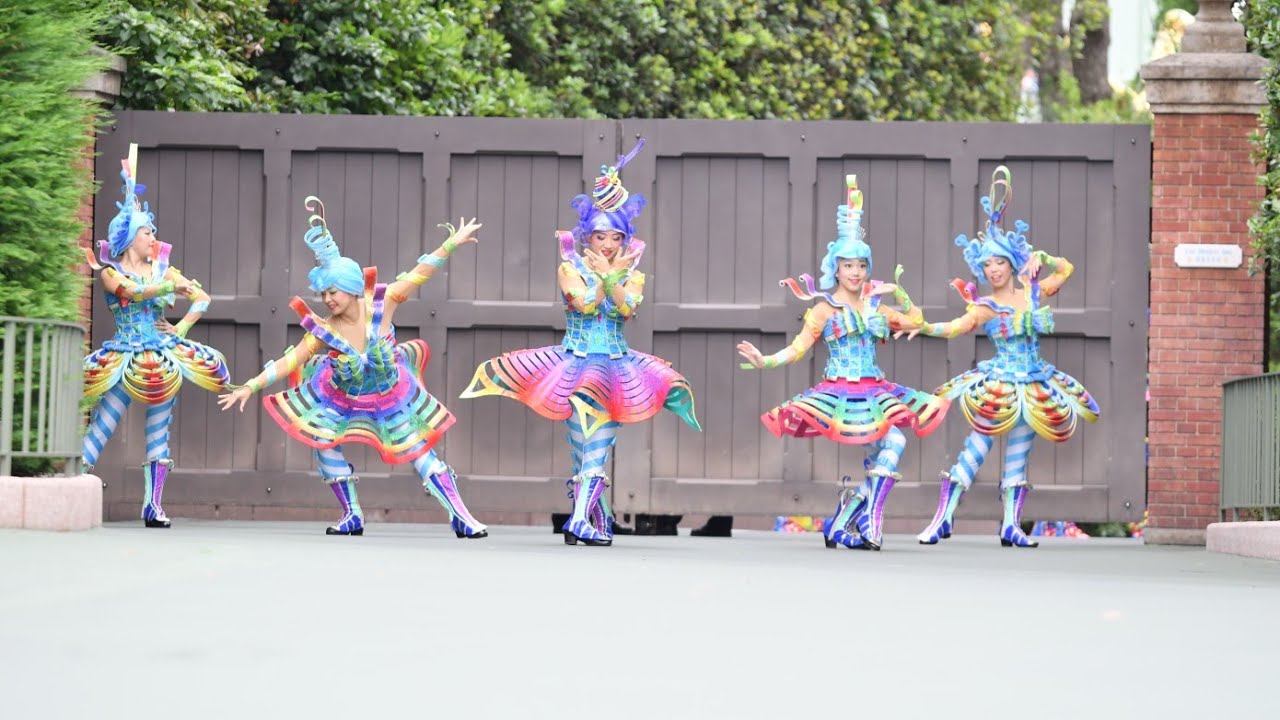 TDL ドリーミング・アップ！2019年6月23日パレードスタート地点座り最前(固定撮影)