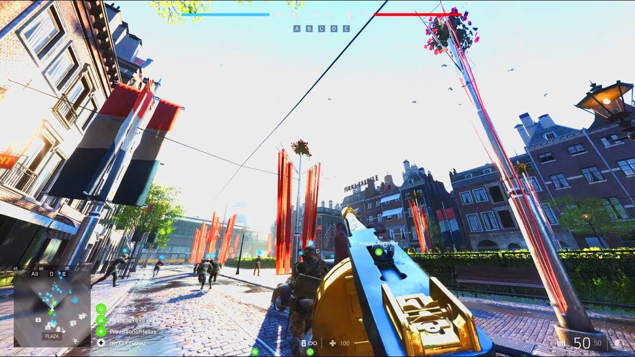 Battlefield 5 : Side by Side Conquest Gameplay (No Commentary) 4K Multiplayer | rYu