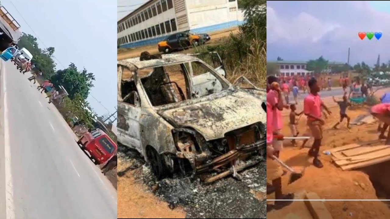 Man d!es as Osino Presby SHTS students clash with youth of a community