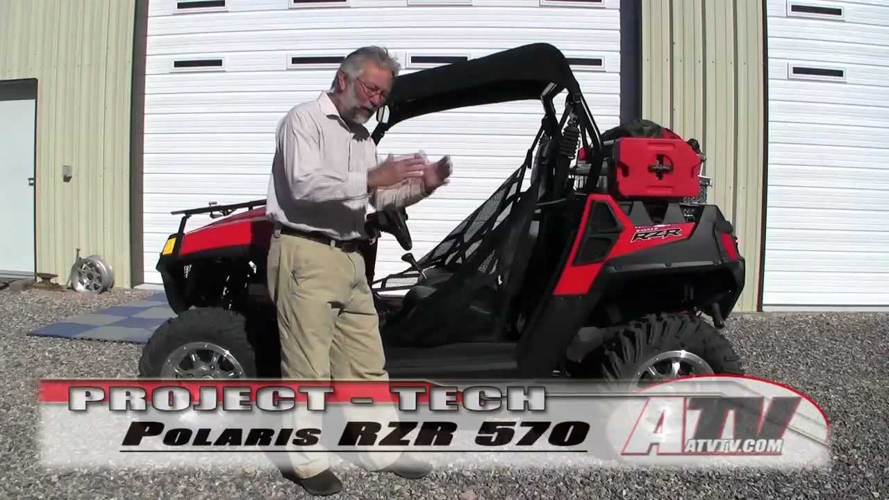 ATV Television - 2012 Polaris RZR 570 Project Part 2