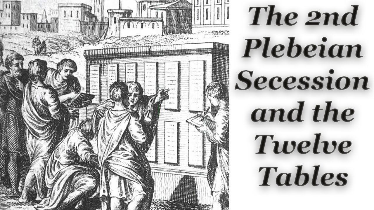 2nd Plebeian Secession and the Twelve Tables Part 1 (Rome and Romans)