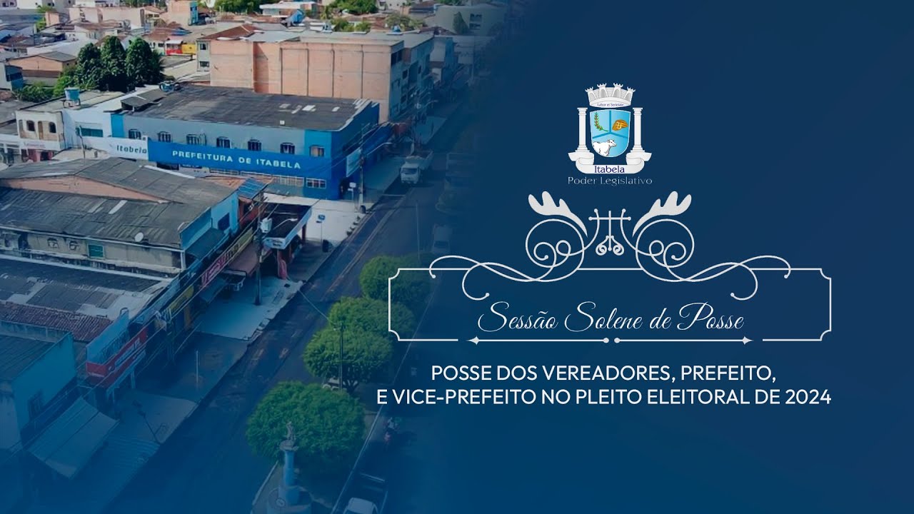 ITABELA - SOLENIDADE DE POSSE DO SUPLENTE DE VEREADOR LUAN PEREIRA DE MARTINS