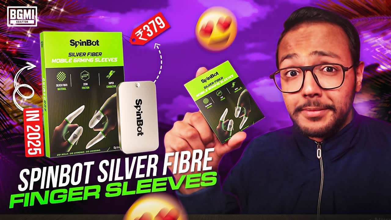 Is SpinBot Silver Fiber the Best Finger Sleeve for BGMI