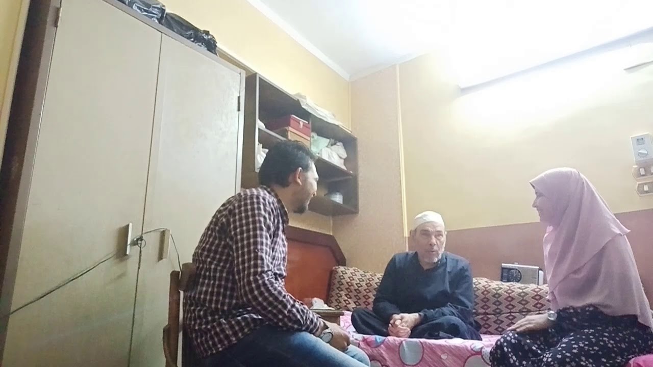 من زيارتنا للشيخ عبدالباسط هاشم رحمه الله عام ٢٠١٩ م