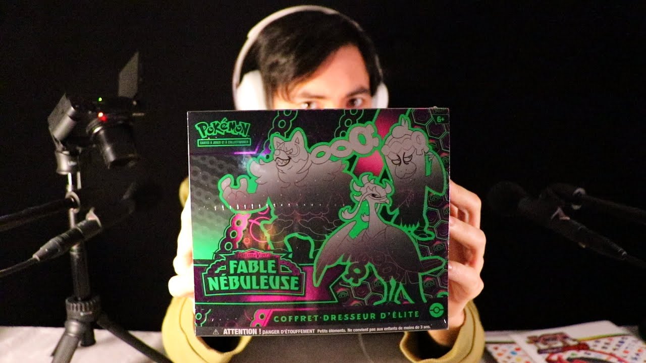 ASMR Pokemon - ETB FABLE NEBULEUSE