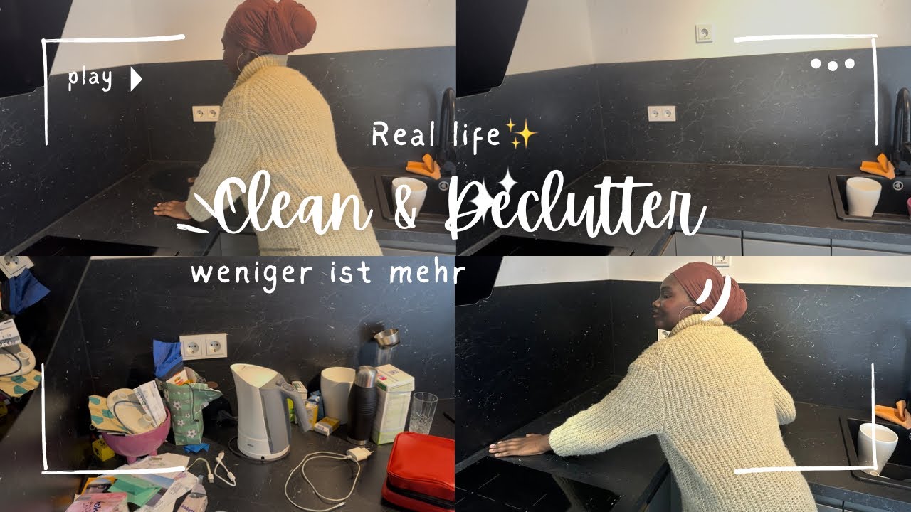 Clean & Declutter | Ich räume meine Arbeitsfläche frei - befreie dich von unnötige Dinge.