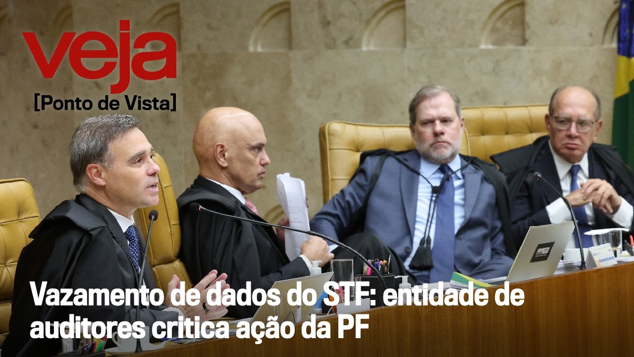 Vazamento de dados do STF: entidade de auditores critica ação da PF | Ponto de Vista