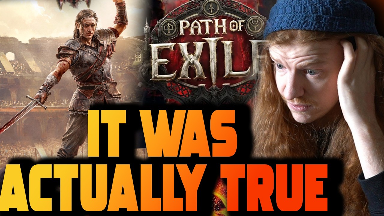 Path of Exile 2 наконец анонсирована... (Мечи и дата бесплатного релиза)