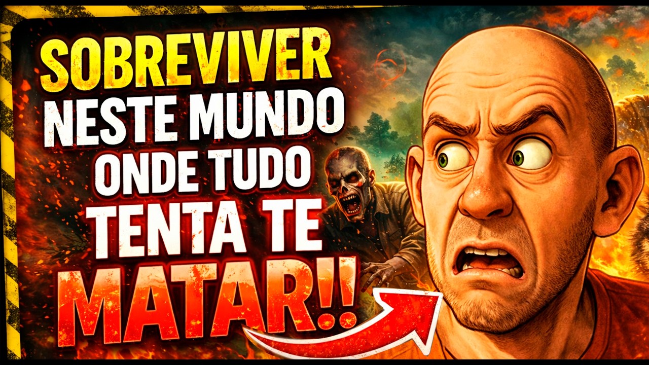 SOBREVIVER NESTE MUNDO ONDE TUDO TENTA TE MATAR!! LOJA ON !SKIN #SCUM #gameplay