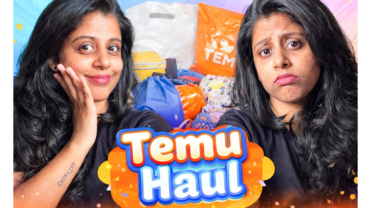 Worth it OR Waste?! | Temu Unboxing | Kannada Vlog❤️