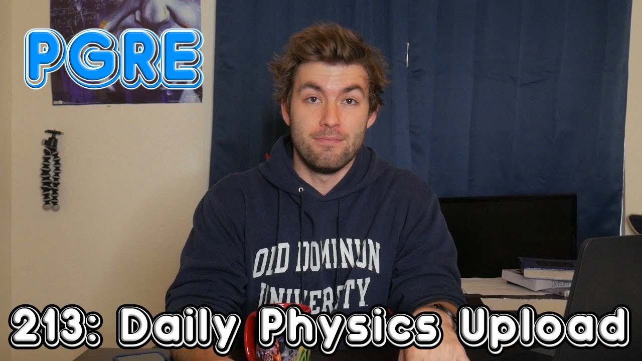 I Took The Physics GRE Today