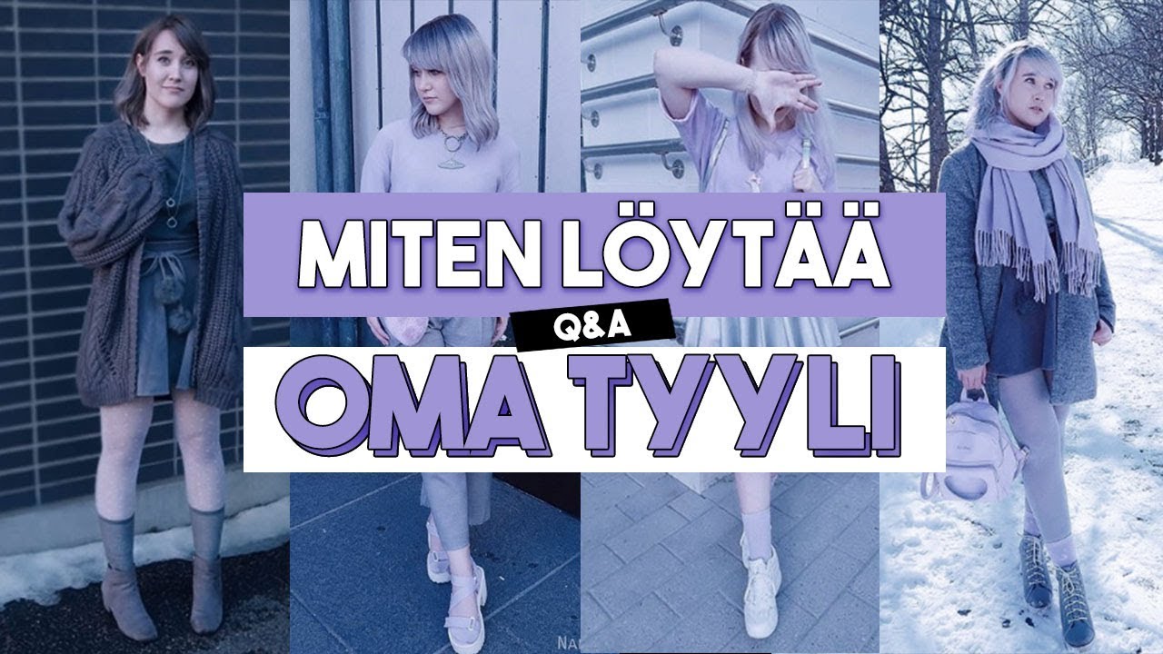 Miten l&ouml;yt&auml;&auml; oma tyyli? | VAATE Q&A | miten mun tyyli on kehittynyt?