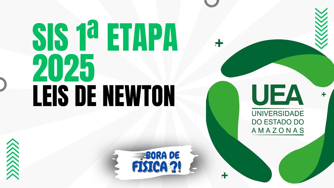 Questão 46 de FÍSICA do SIS/UEA 1ª ETAPA - 2025 - Leis de NEWTON