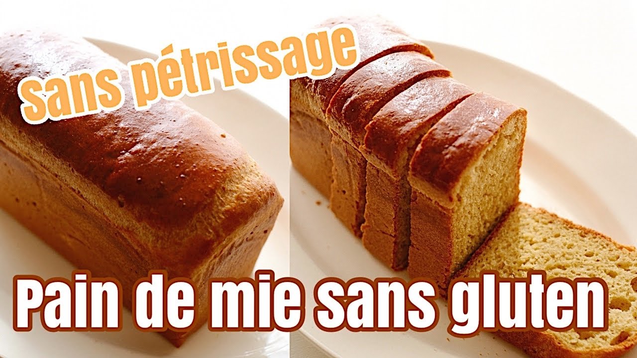 Pain de mie sans gluten Facile, Moelleux et Délicieux !