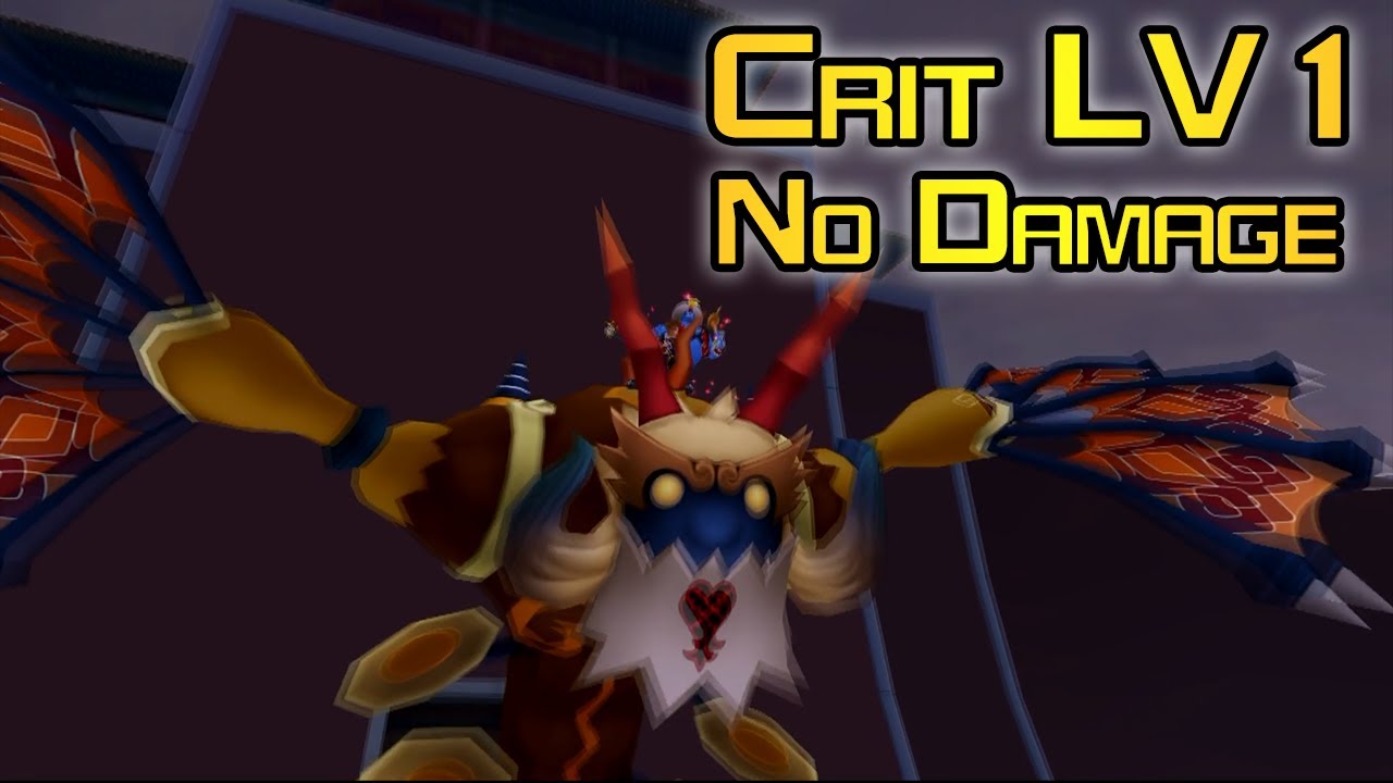 Storm Rider No Damage (Level 1 Critical Mode) - Kingdom Hearts 2 Final Mix