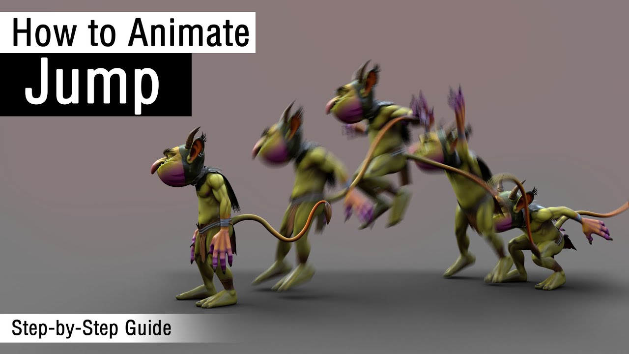 Jump Animation Step-by-Step Guide | How to create Jump Animation | Maya Jump Animation Tutorial