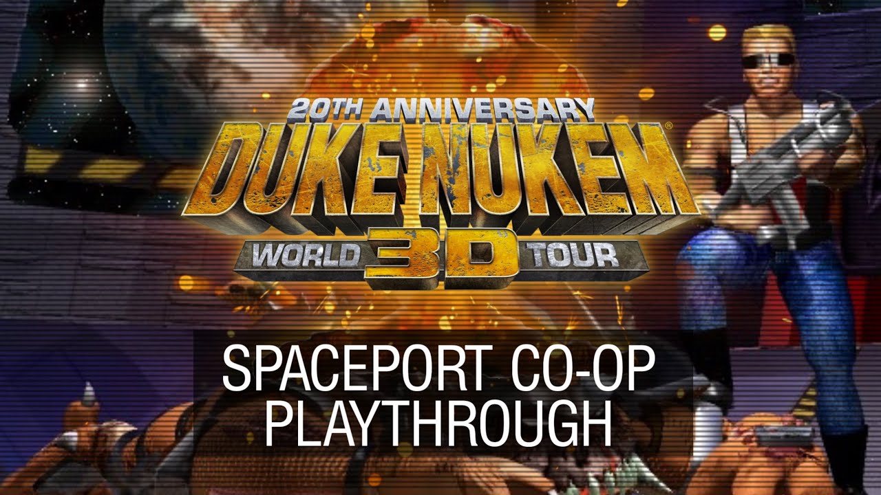 Duke Nukem 3D World Tour - Lunar Apocalypse (Spaceport) Playthrough With @Bluephantom01XT