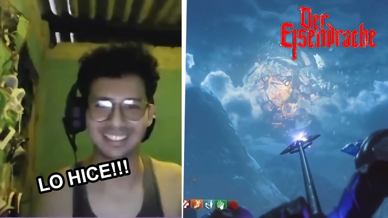 HICE EXPLOTAR LA LUNA!!! | Der Eisendrache - Easter Egg (solo) - BO3 Zombies | LeysterXD