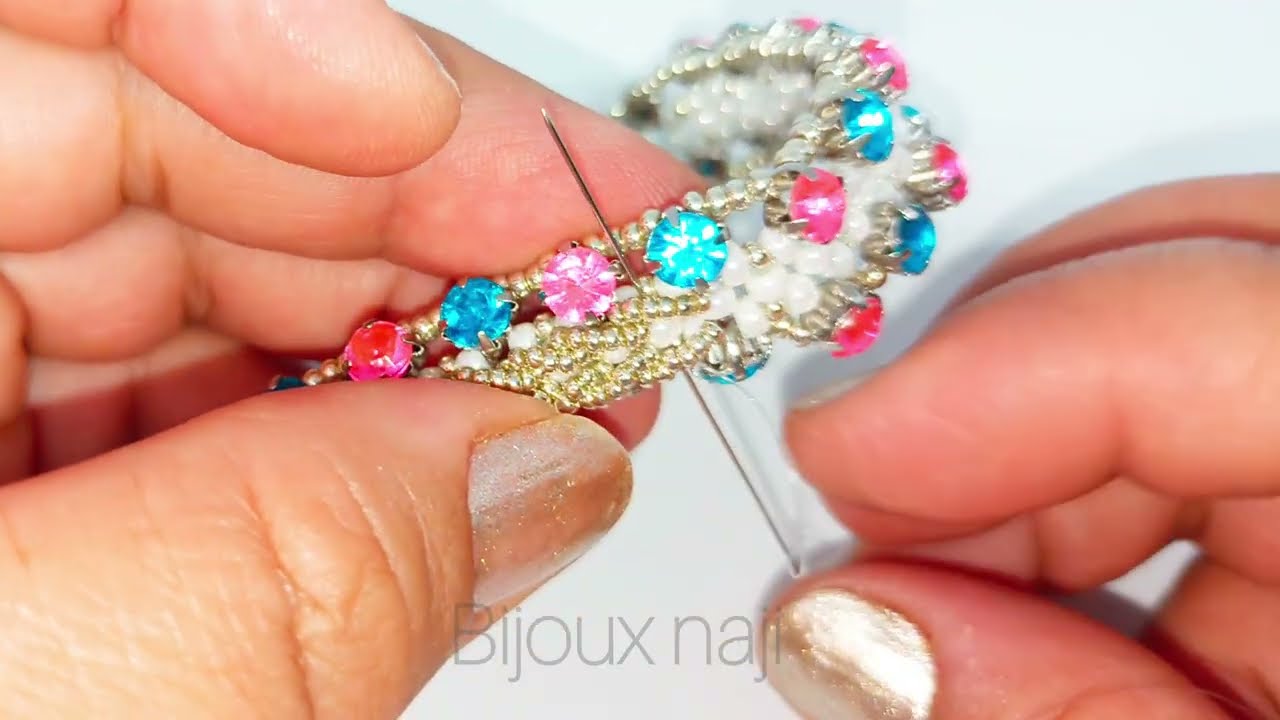 Diy Video Tutorial Bracciale Lina #braccialetto #beads #handmade #bijoux 