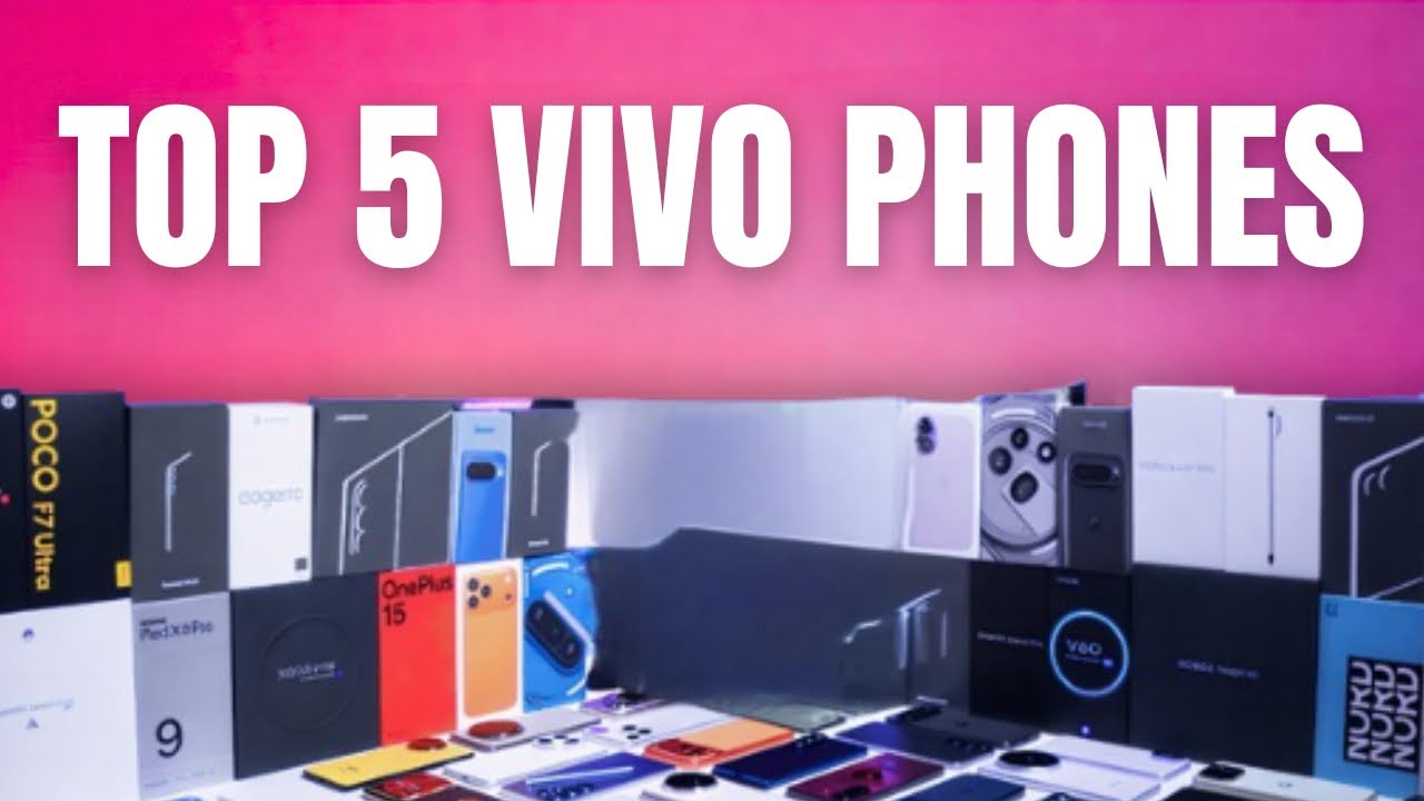 Top 5 VIVO Phones in 2026⚡️