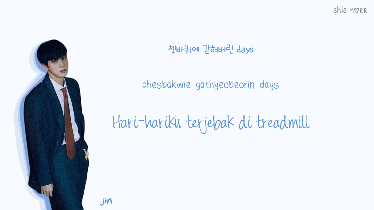 진 (Jin) Another Level [Han/Rom/Ina] Color Coded Lyrics Lirik Terjemahan Indonesia