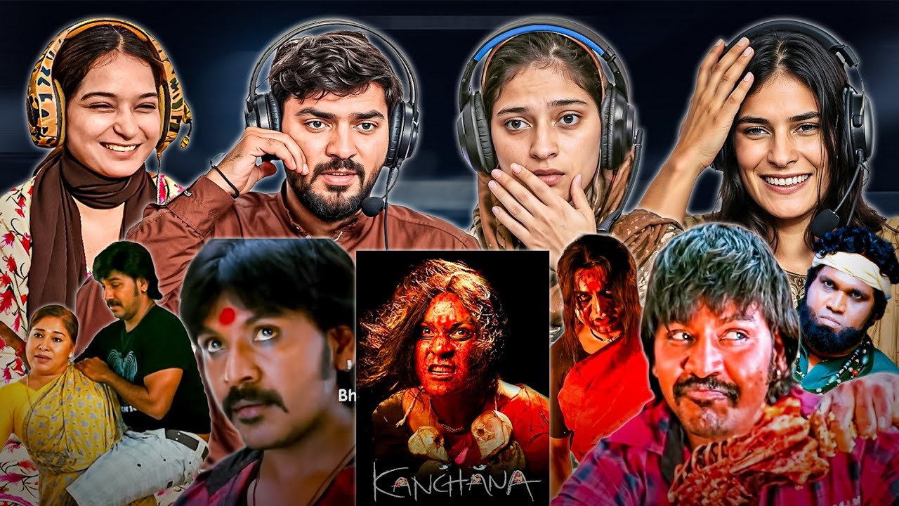 Kanchana Full Movie horror scene Reaction Raghava Lawrence,  Raai Laxmi