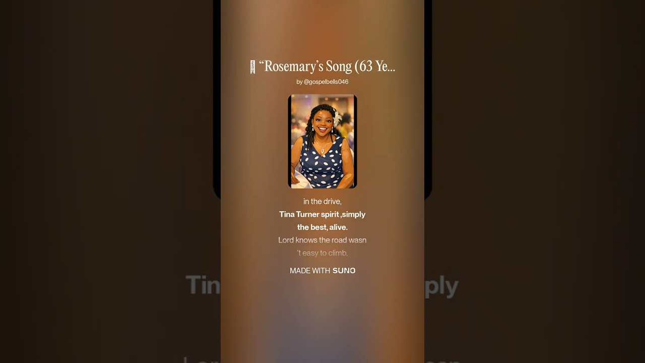 🌹🎶🌹 Rosemary’s Song | A 63rd Birthday Tribute 🌹