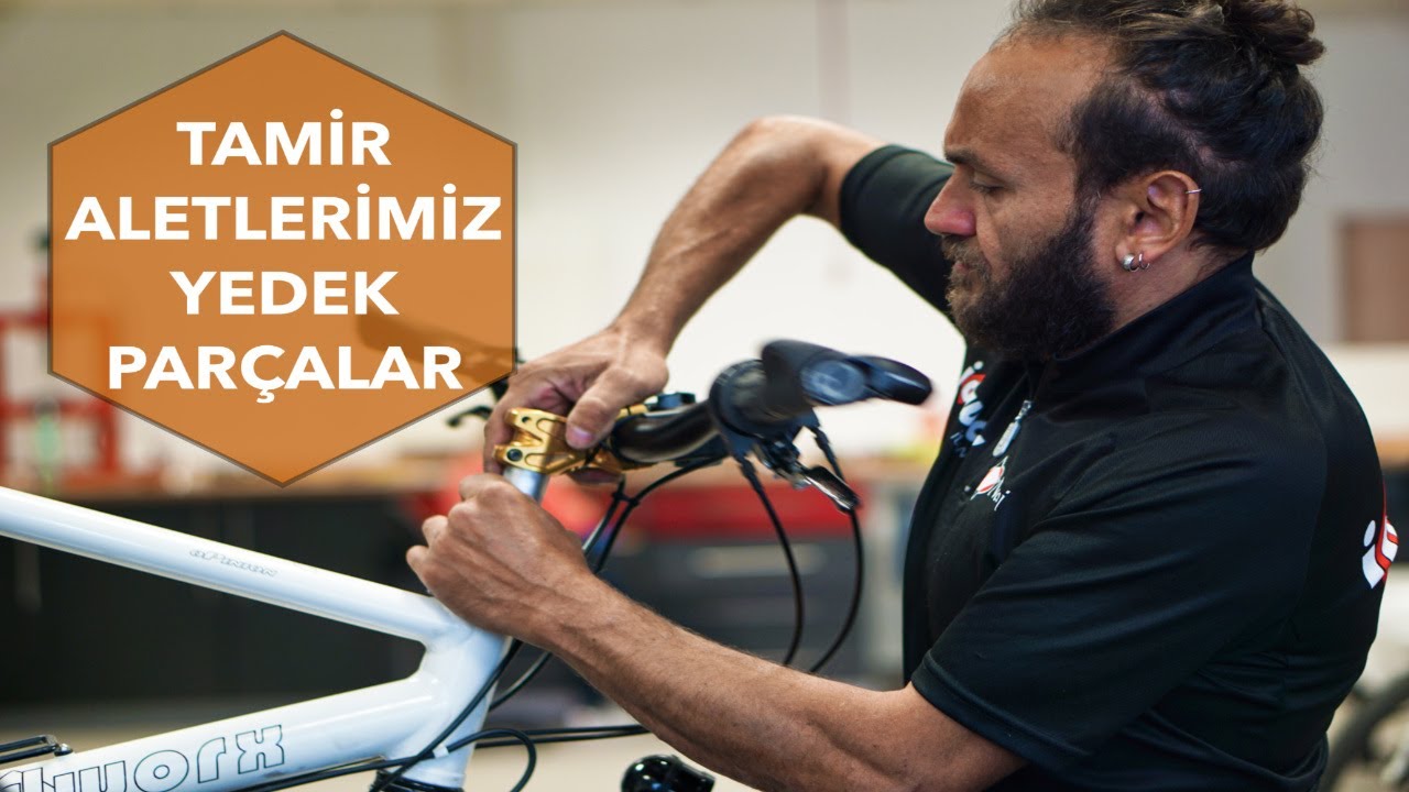 Bisikletle yolculuklarda tamir aletleri ve yedek parçalarımız