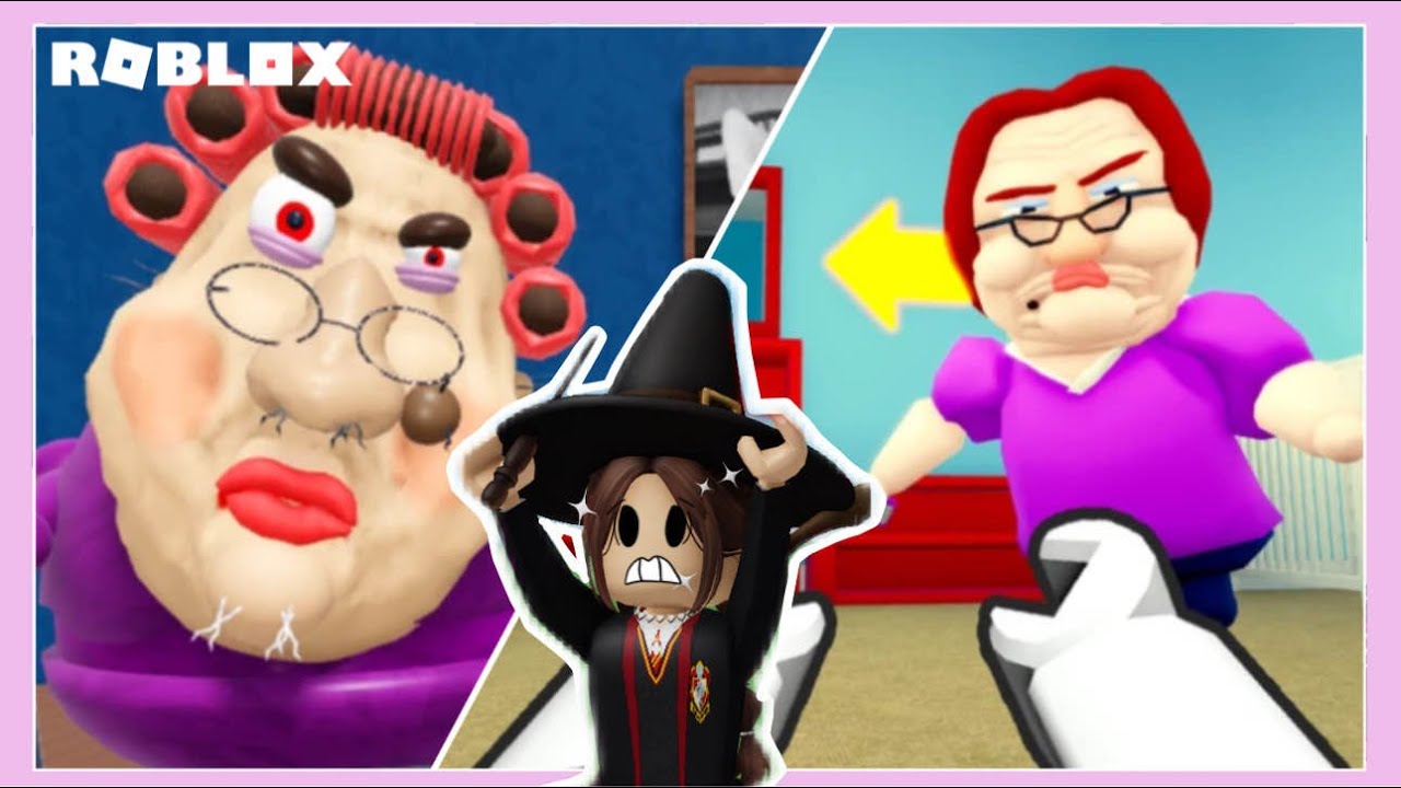UJI NYALI KABUR DARI NENEK GALAK DI OBBY ROBLOX