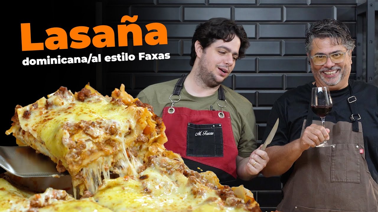 Lasaña Dominicana 🇩🇴 con el Chef Mikey Faxas & el Cocinero Mickey Faxas | Umami Colectivo