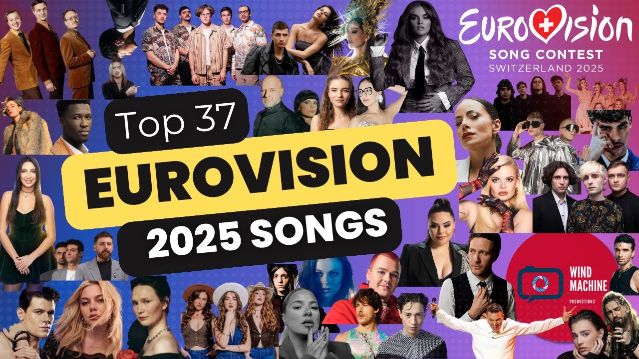 Eurovision 2025 - My Top 37 Songs (Ranked)