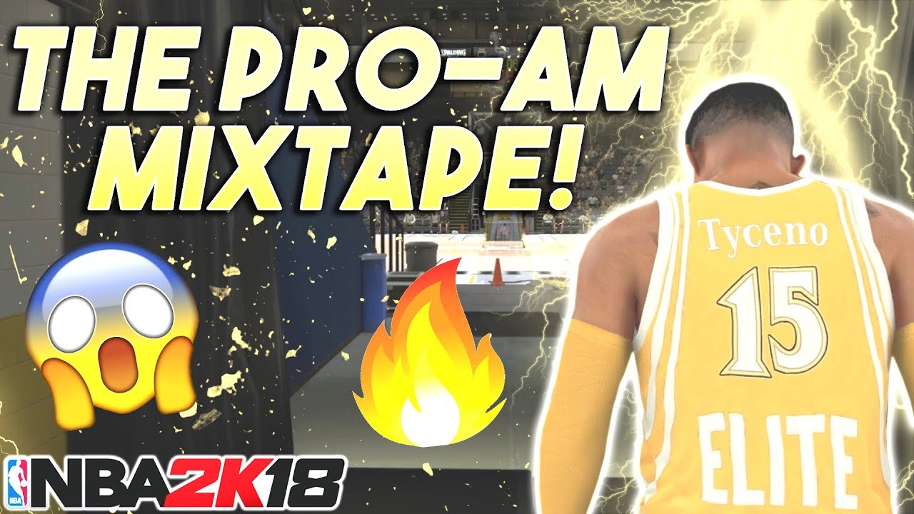 TYCENO'S OFFICIAL PRO-AM MIXTAPE! OUT OF THIS WORLD SHOT CREATOR GAMEPLAY in NBA2K18!