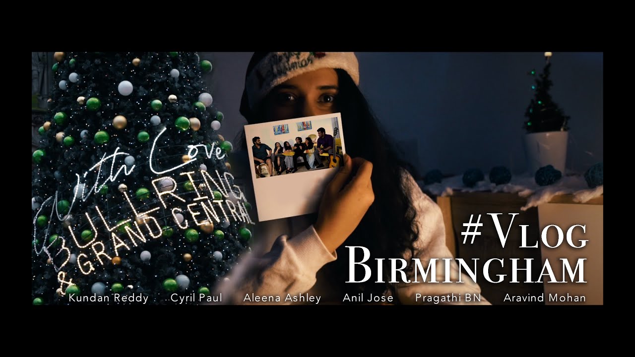 Lights.. Camera.. Birmingham !  Vlog | Aravind Mohan