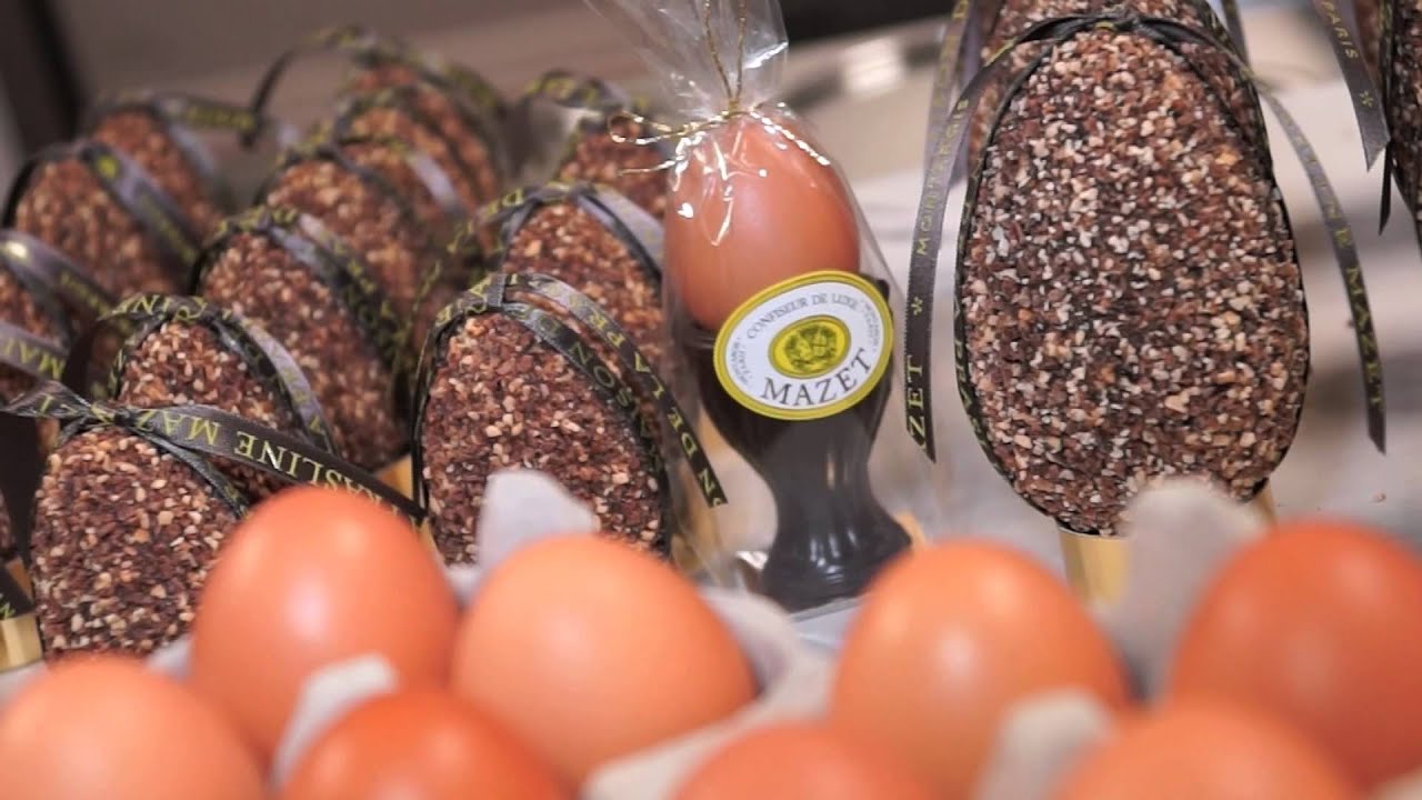 Les gourmandises de Pâques, par Mazet