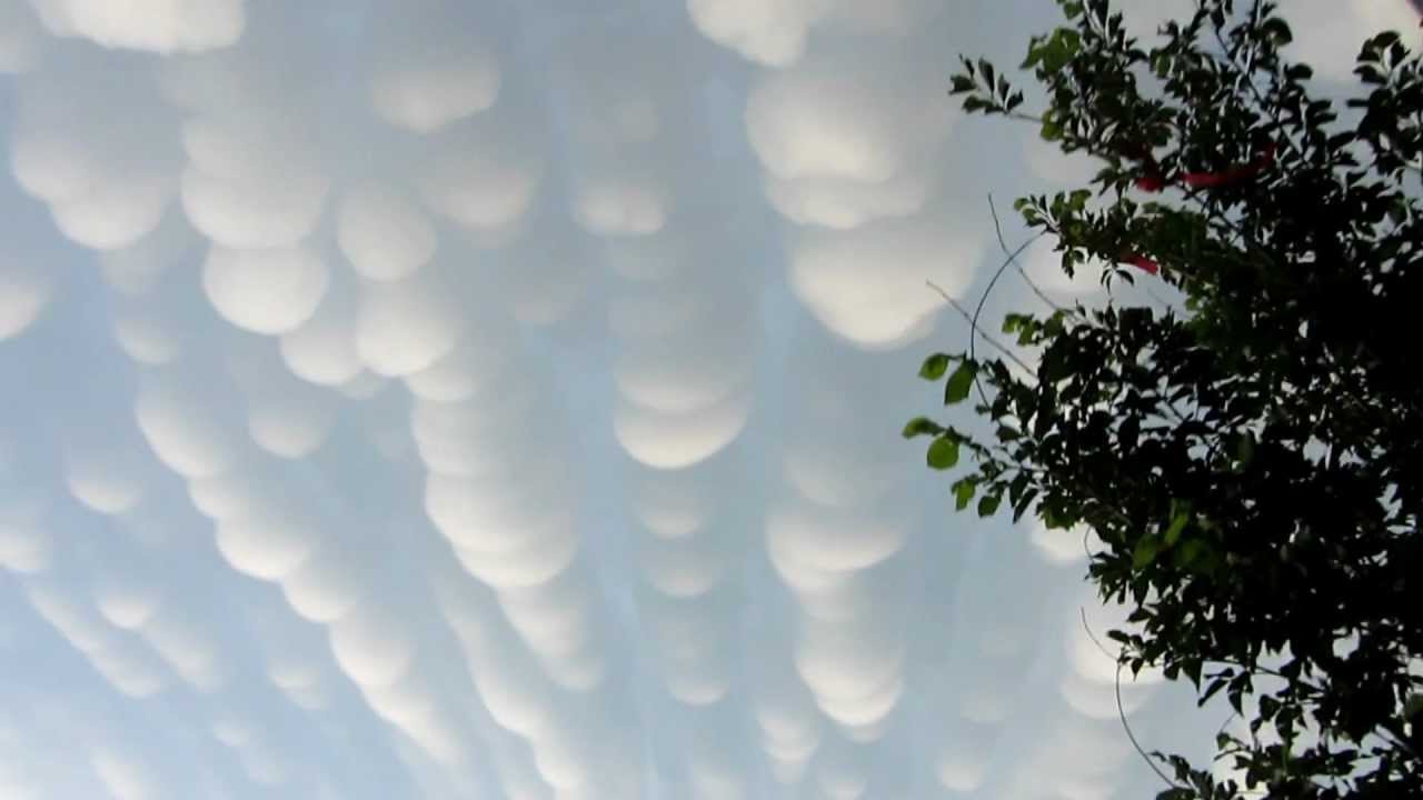 Magical Mammatus Clouds After Storm