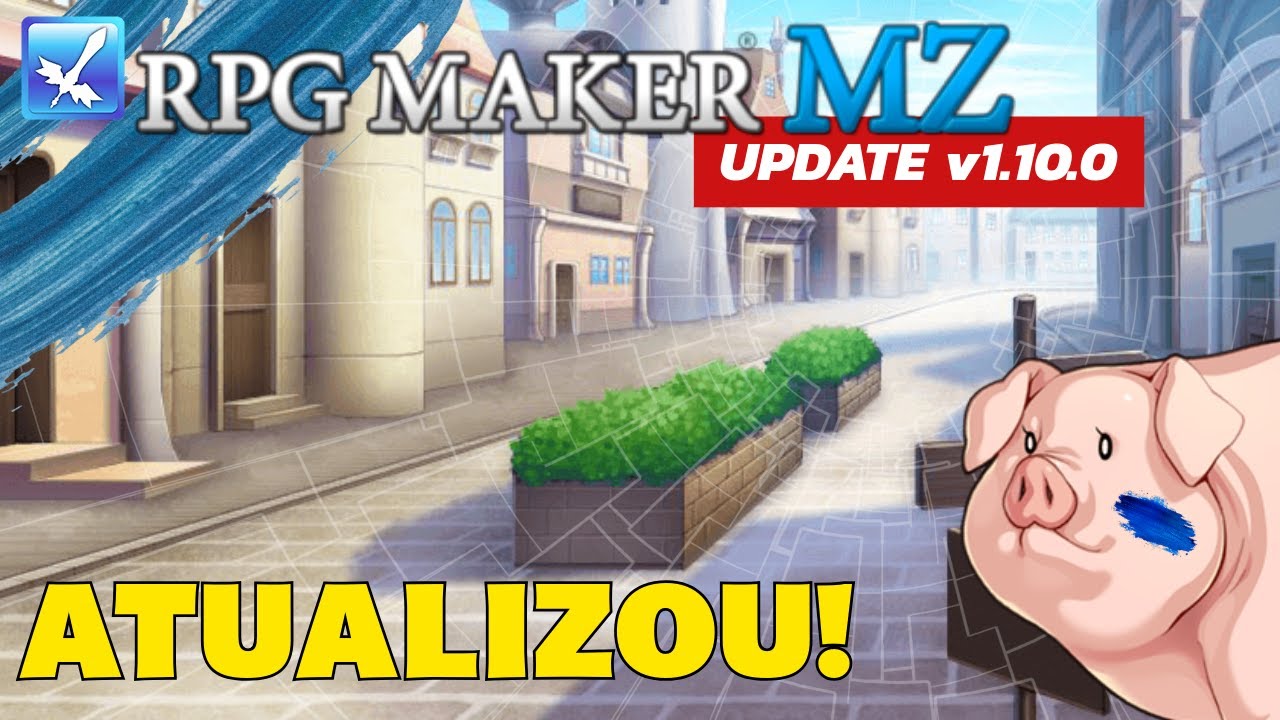 NOVA VERSÃO - COLISÃO, NOVOS MAPAS E + | RPG MAKER MZ v1.10.0 |