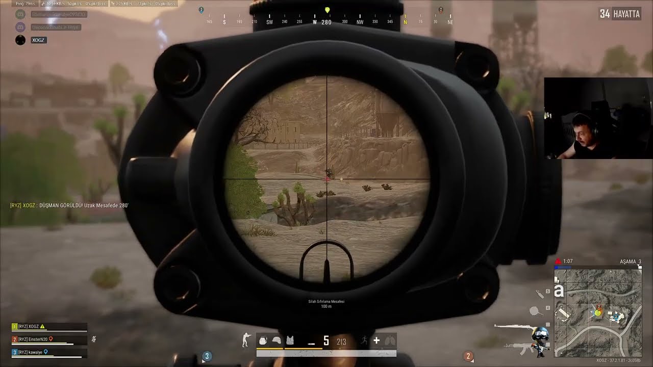 1 Saniyelik Vuruş. [PUBG]