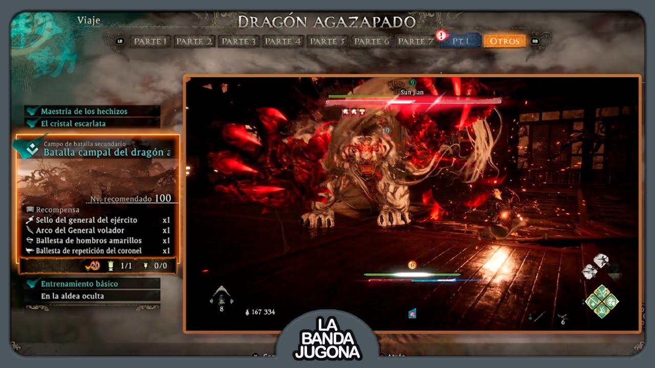 Batalla campal del dragón agazapado 