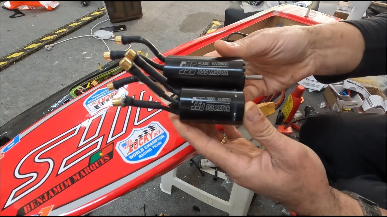 SSS 4082 2600kv MOTOR  install on the TFL 1126 Outerlimits