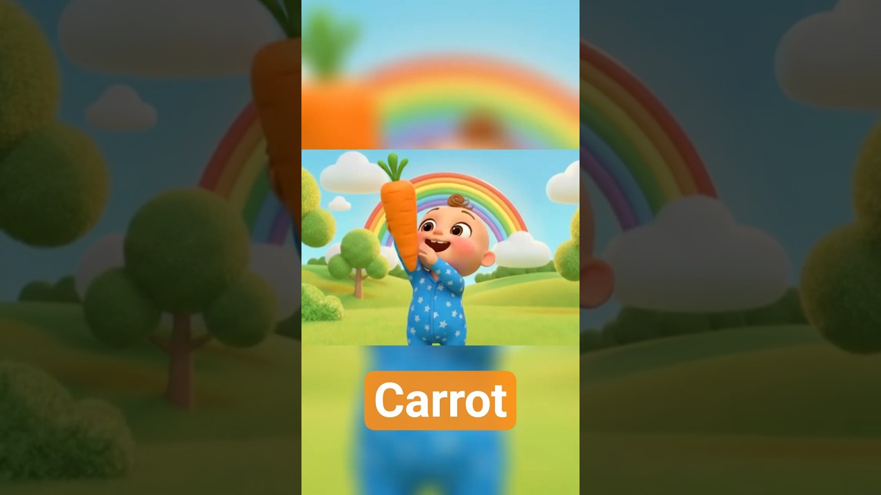 Vegetables Song for Kids 🥕🥦🍅 | Learn Vegetable Names | Pre School Rhymes in English 