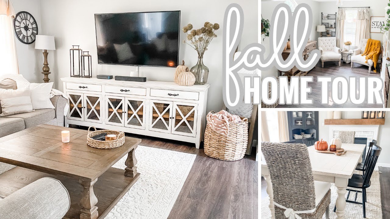 Simple Fall Home Tour | Farmhouse Home
