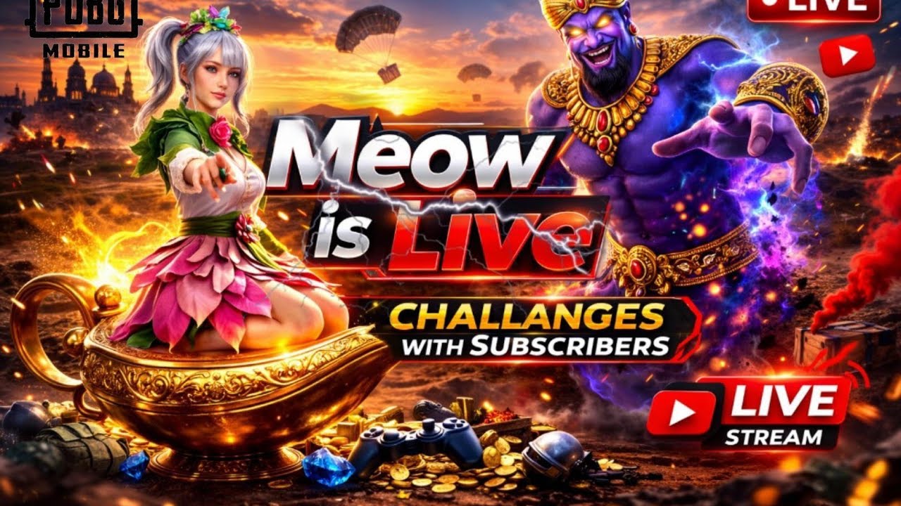 PUBG MOBILE LIVE 4.2 UPDATE | #MeOwYT | #MeOwIsLive | #LIVESTREAM | #PUBGMOBILE