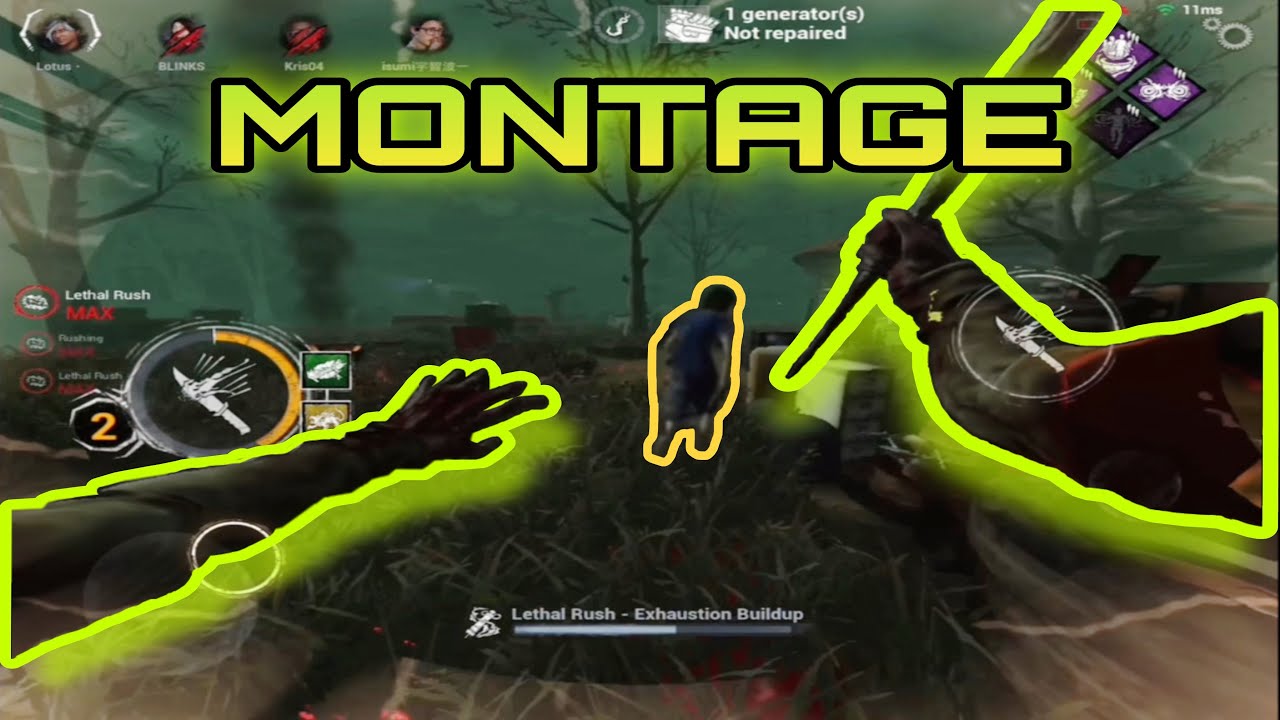BLIGHT😈🌂 HUG 🫂 TECH 👨🏻‍💻 MONTAGE 🎬| DBDM