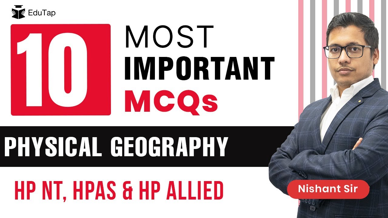 Important MCQs & Revision of Geography | HPAS Prelims & Mains Preparation Strategy | HP NT, HPAS