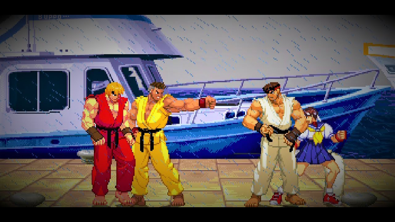 MUGEN 2019 - KEN AND SEAN VS RYU AND SAKURA