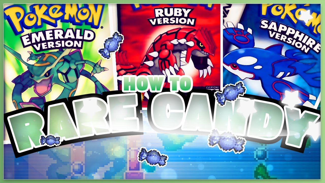 HOW TO FARM RARE CANDY POKEMON RSE