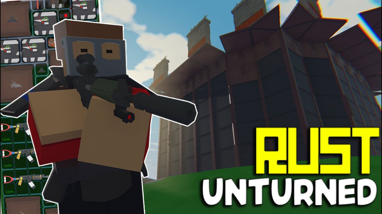 FASTEST Solo Rusturned Rags To ONLINE RAID - Unturned PvP